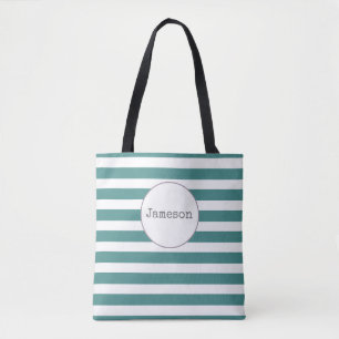 Tote O bolsa conhecido listrado