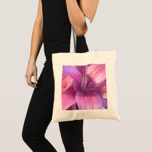 Tote O bolsa cor-de-rosa do lírio