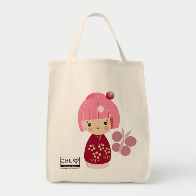 Tote O bolsa cor-de-rosa do mantimento da objectiva (Frente)