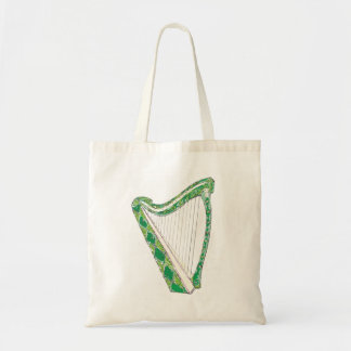 Tote O bolsa customizável da harpa irlandesa