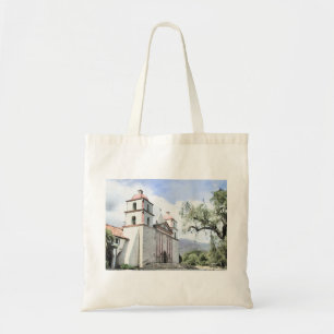 Tote O bolsa da aguarela de Santa Barbara da missão