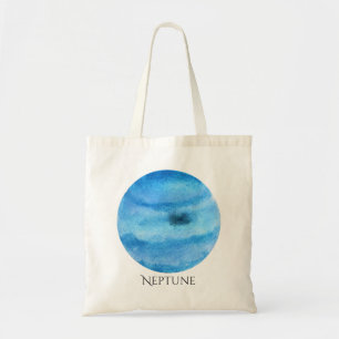 Tote O bolsa da aguarela do planeta de Netuno