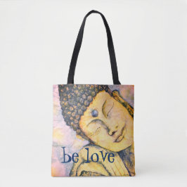 Tote O bolsa da arte da aguarela de Buddha do amor