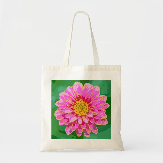 Tote O bolsa da dália (Frente)