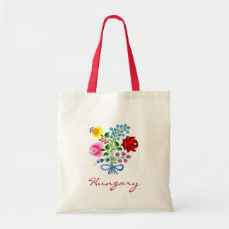Tote O bolsa da flor de Hungria