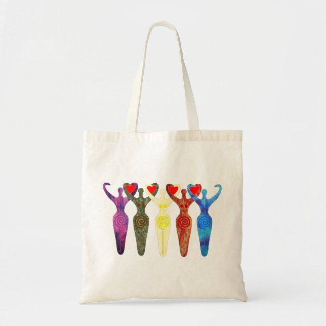 Tote O bolsa da irmandade da deusa (Frente)