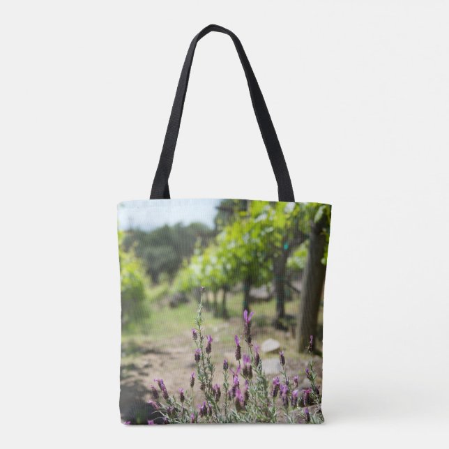 Tote O bolsa da lavanda (Verso)