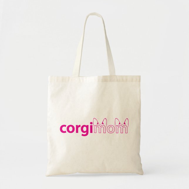Tote O bolsa da mamã do Corgi (Frente)
