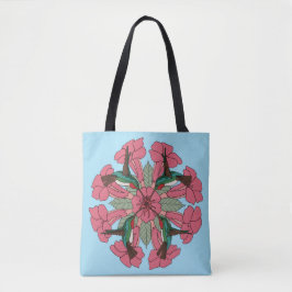 Tote O bolsa da Mandala do colibri