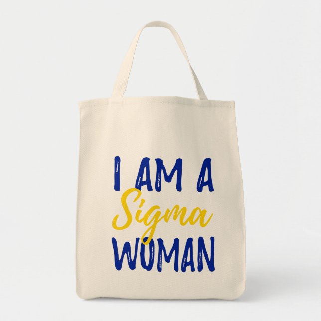 Tote O bolsa da mulher do Sigma (Frente)