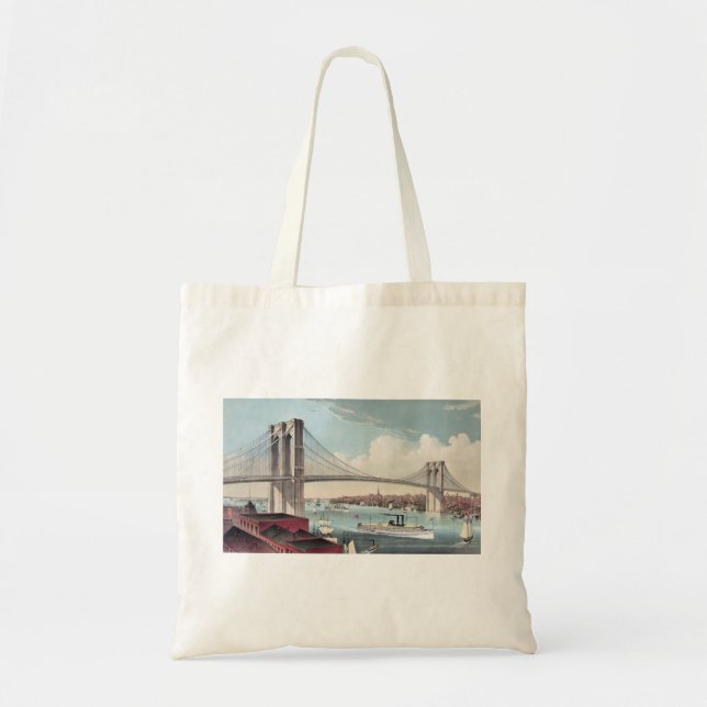 Tote O bolsa da ponte de Brooklyn (Frente)