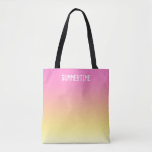 Tote O bolsa da praia do por do sol do verão