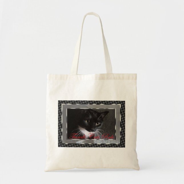 Tote O bolsa da regra dos gatos do smoking (Frente)