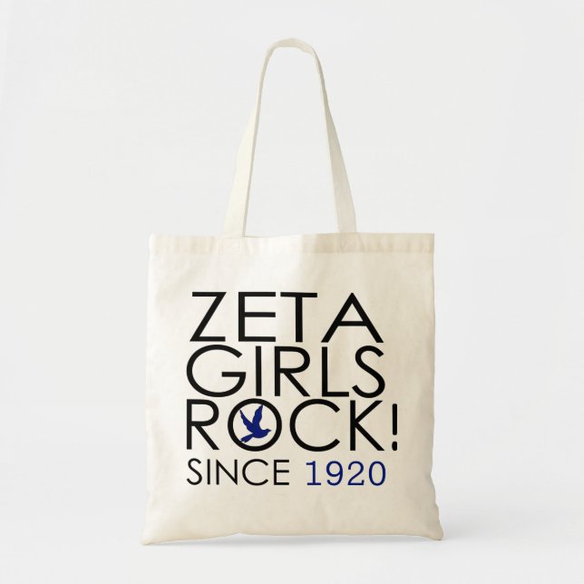Tote O bolsa da rocha das meninas do Zeta (Frente)