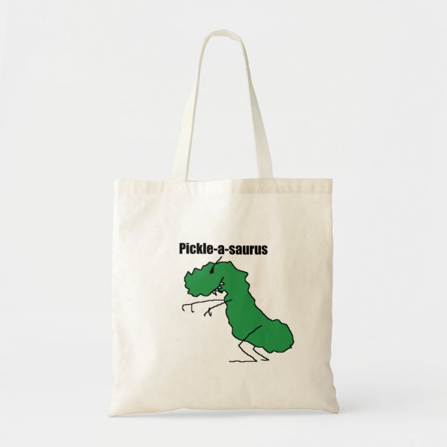 Tote O bolsa da Salmoura-um-saurus (Frente)