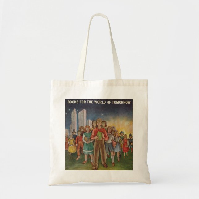Tote O bolsa da semana de livro de 1947 crianças (Frente)