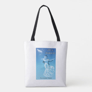 Tote O bolsa da série da valsa da bicicleta