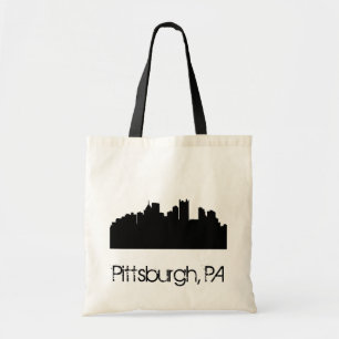 Tote O bolsa da skyline de Pittsburgh