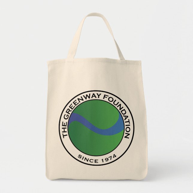 Tote O bolsa das canvas da fundação do Greenway (Frente)