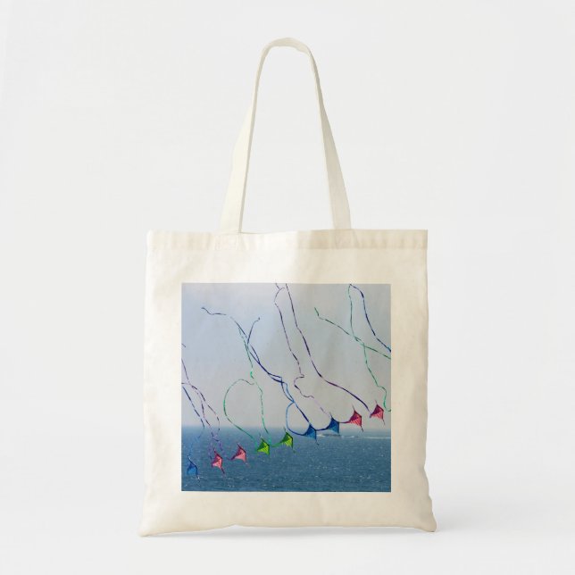 Tote O bolsa das caudas de papagaio (Frente)