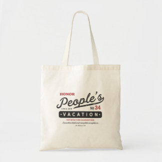Tote O bolsa das férias do pessoa da honra