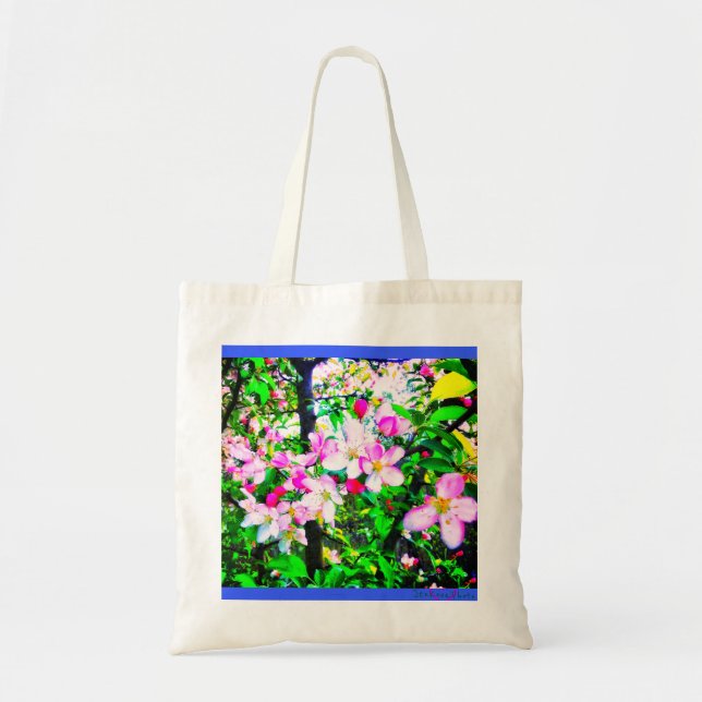 TOTE O BOLSA DAS FLORES DE APPLE (Frente)