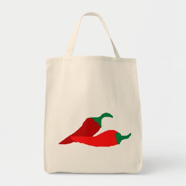 Tote O bolsa das pimentas de pimentão (Frente)