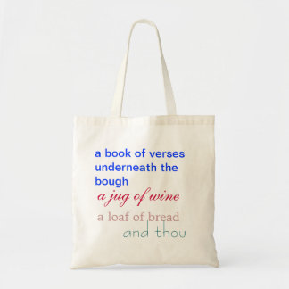 Tote O bolsa de Fitzgerald Rubaiyat