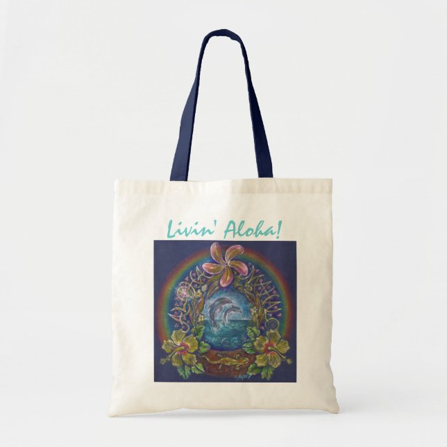 Tote O bolsa de Livin Aloha (Frente)