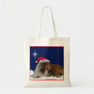 Tote O bolsa de Sheltie do feriado