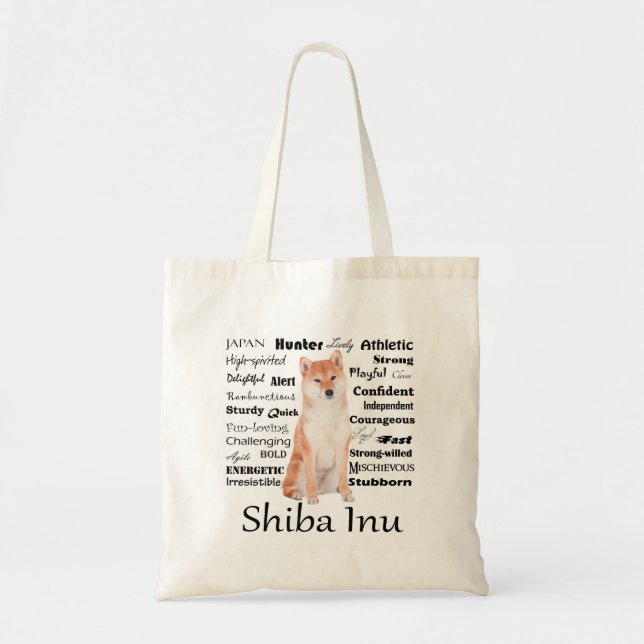 Tote O bolsa de Shiba Inu (Frente)