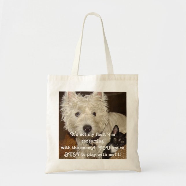 Tote O bolsa de Westie (Frente)