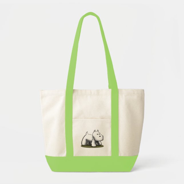 Tote O bolsa de Westie (Frente)