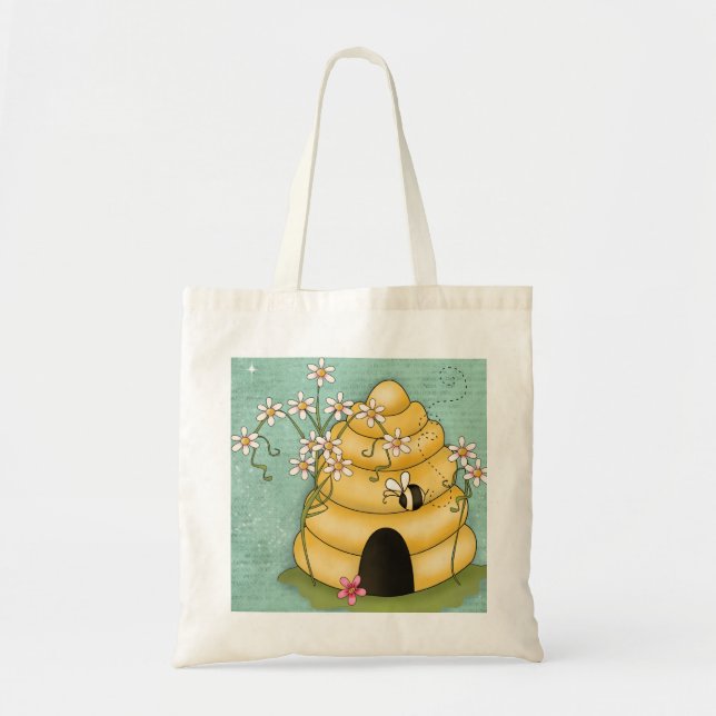 Tote O bolsa de zumbido da abelha (Frente)