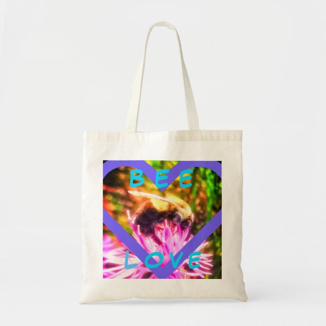 TOTE O BOLSA DO AMOR DA ABELHA (Frente)