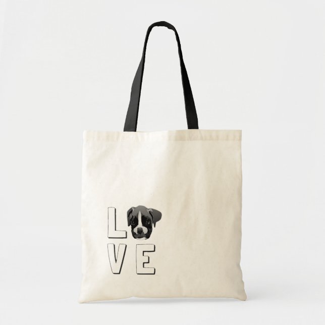Tote O bolsa do amor do pugilista (Frente)