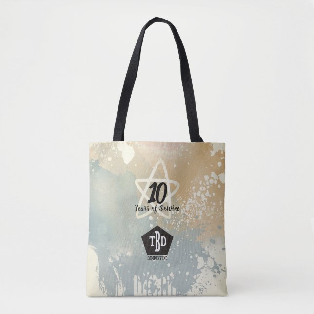 Tote O bolsa do aniversário do marco miliário do (Frente)