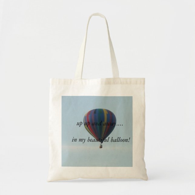 Tote O bolsa do balão de ar quente (Frente)