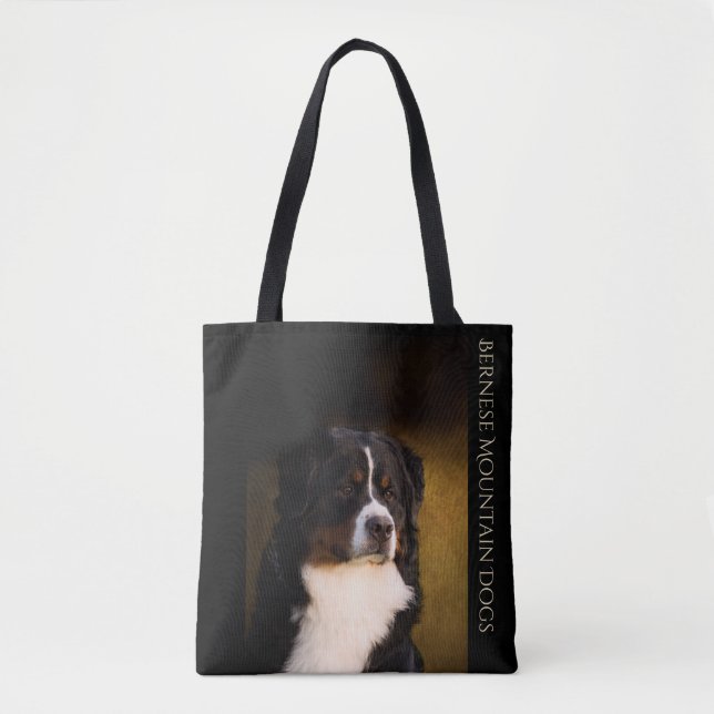 Tote O bolsa do cão de montanha de Bernese (Frente)