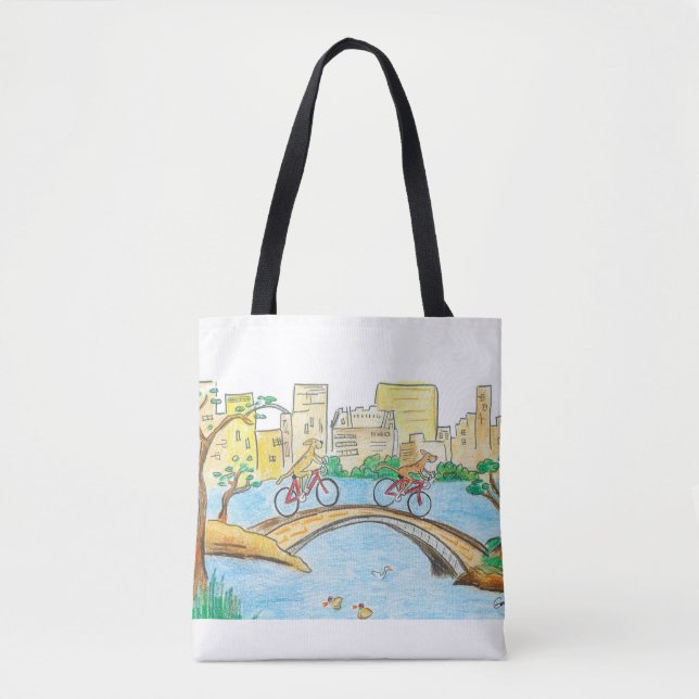 Tote O bolsa do Central Park do passeio de Rhodesian (Frente)