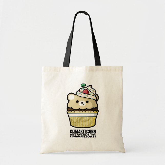 Tote O bolsa do cupcake da cozinha de Kuma em Colourway (Frente)