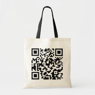 Tote O bolsa do design do código de QR: Melhor em core