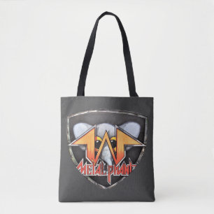 Tote O bolsa do emblema de Metalphant ou saco do