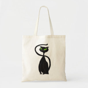 Tote O bolsa do gato preto