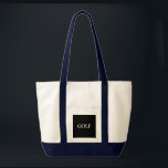 Tote O bolsa do golfe<br><div class="desc">Golfe - sacola. Original do design de ScottsJazz.</div>