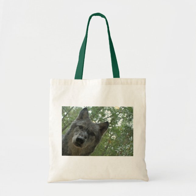 Tote O bolsa do lobo cinzento (Frente)