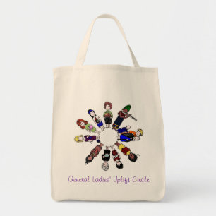 Tote O bolsa do logotipo do círculo