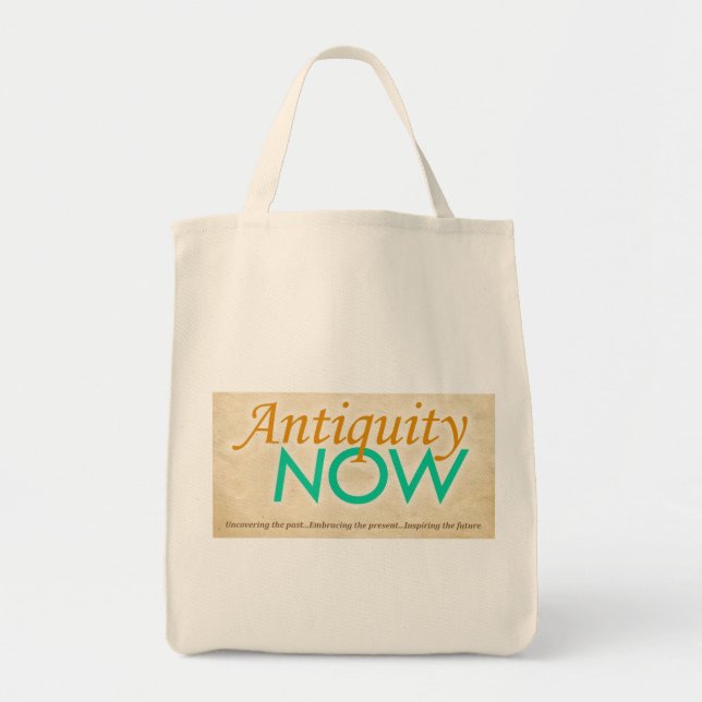 Tote O bolsa do mantimento de AntiquityNOW (Frente)