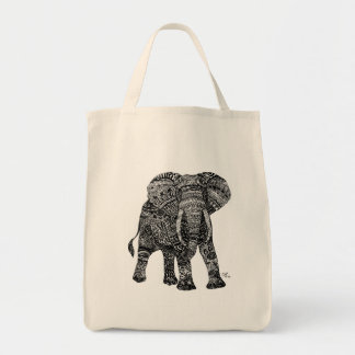 Tote O bolsa do mantimento de Elephantastic