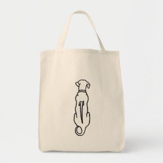 Tote O bolsa do mantimento de Rhodesian Ridgeback